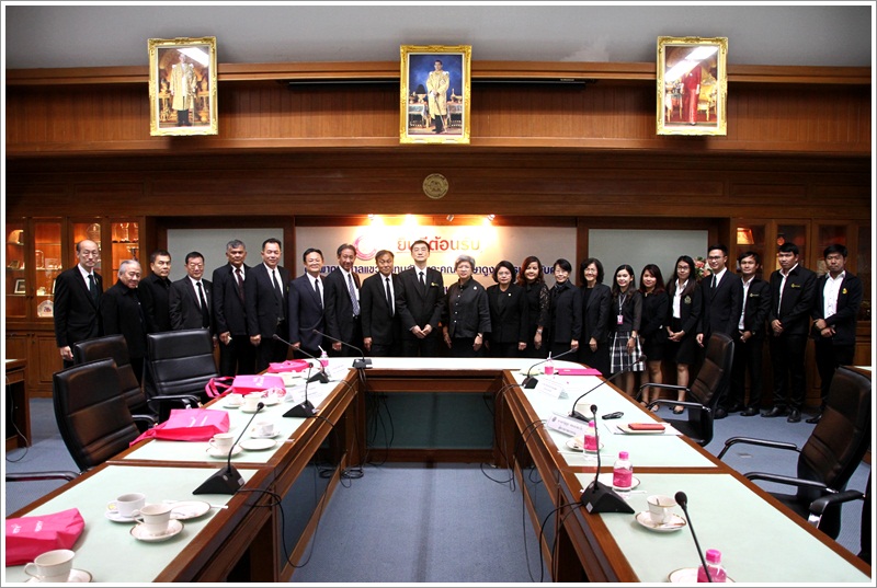 ﻿กรมบังคับคดีให้การต้อนรับคณะศึกษาดูงานศาลแขวงปทุมวัน